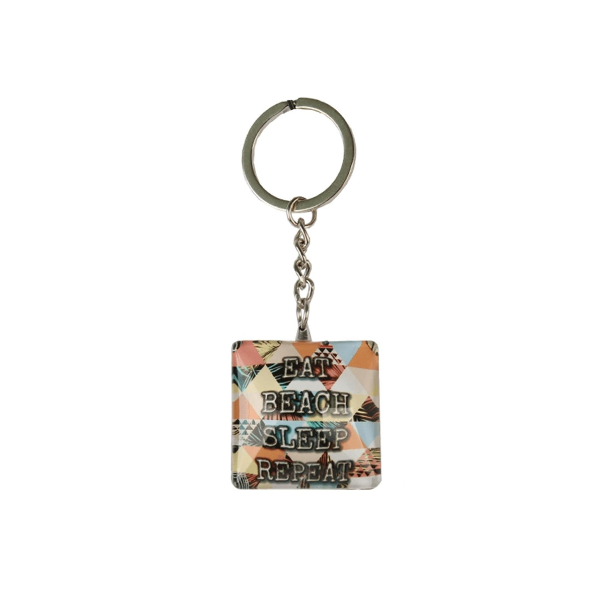 Gerkimex sleutelhanger met tekst 3,5x3,5x2cm