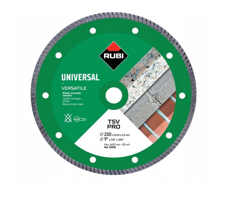 Rubi diamantschild tsv 230 pro