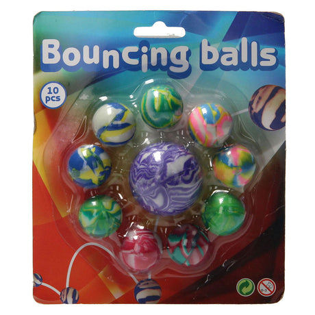 Johntoy summer fun stuiterballen, 10st.