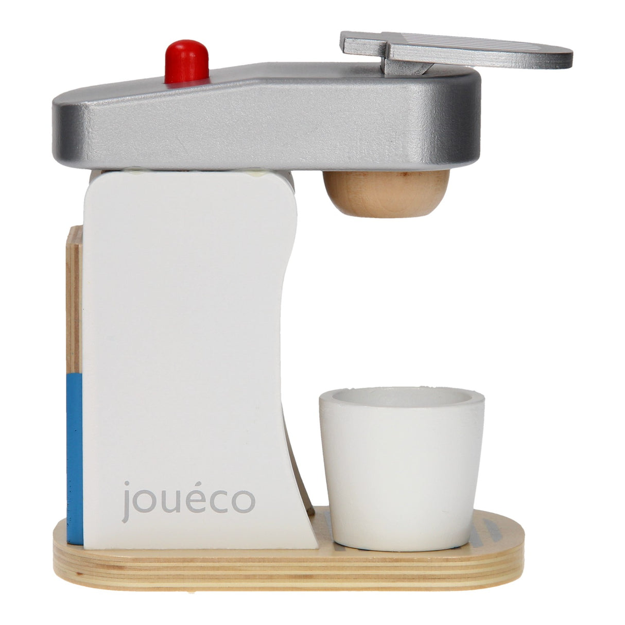 Cafetera de madera Joueco con accesorios