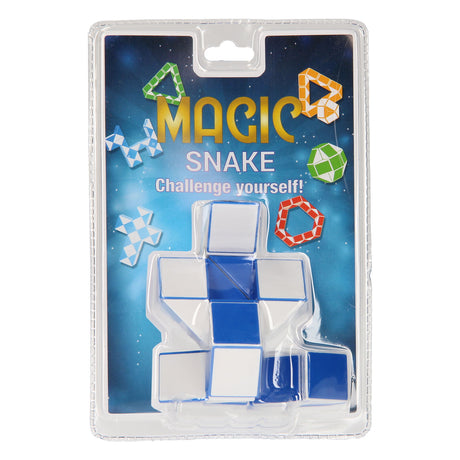 Johntoy magische slang in blister 4 assorti
