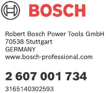Bosch accessoires bit extra-hard hex 5, 49 mm 3st - 2607001734