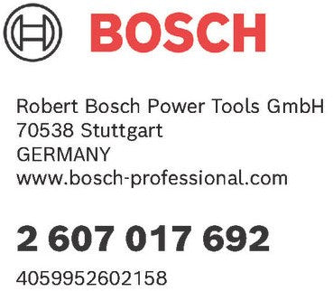 Bosch accessoires bosch extra harde schroevendraaierset 44+1 st - 2607017732
