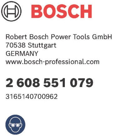 Bosch accessoires bosch slagdoppenset 50mm 6dlg