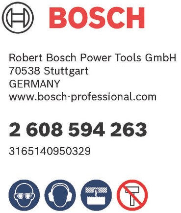 Bosch accessoires gatzaagverlenging | 300 hex 11 - 2608594263
