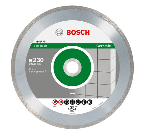Bosch diamantschild 125x22 volledig keramiek