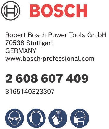 Bosch accessoires 10 multi c430, expert for wood+paint 11, 120 - 2608607409