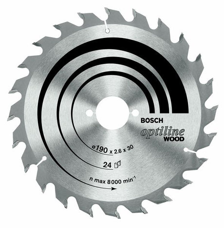 Bosch hout met zaaghand 235x30 25x60z x2,8