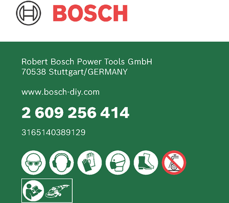 Bosch accessoires diamantdoorslijpschijf beton | 125mm - 2609256414