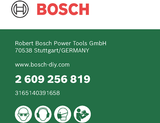 Bosch accessoires cirkelzaagblad basic 190x22x20 16,t40 - 2609256819