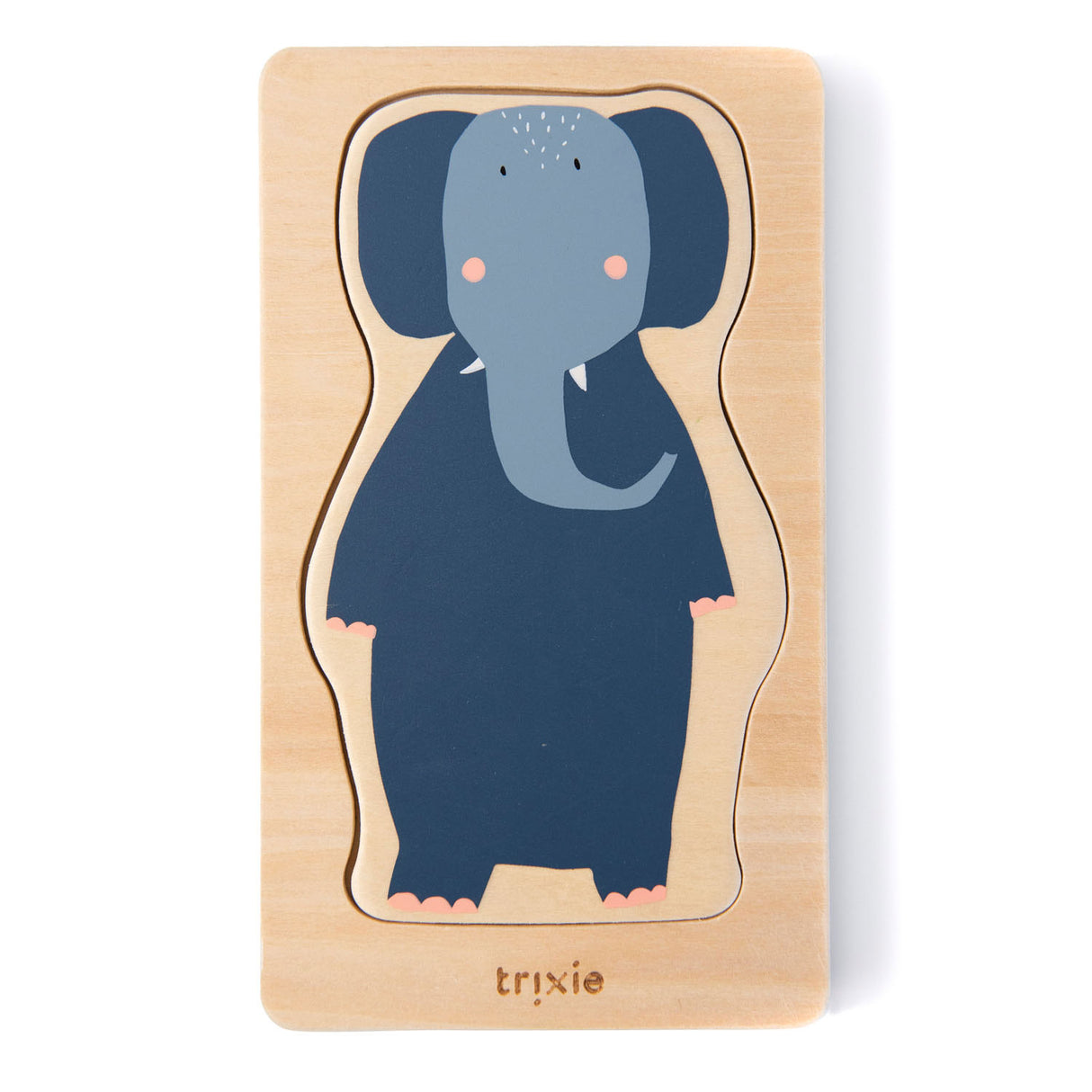 Trixie Wooden 4-Layer Puzzle Animals, 5st.