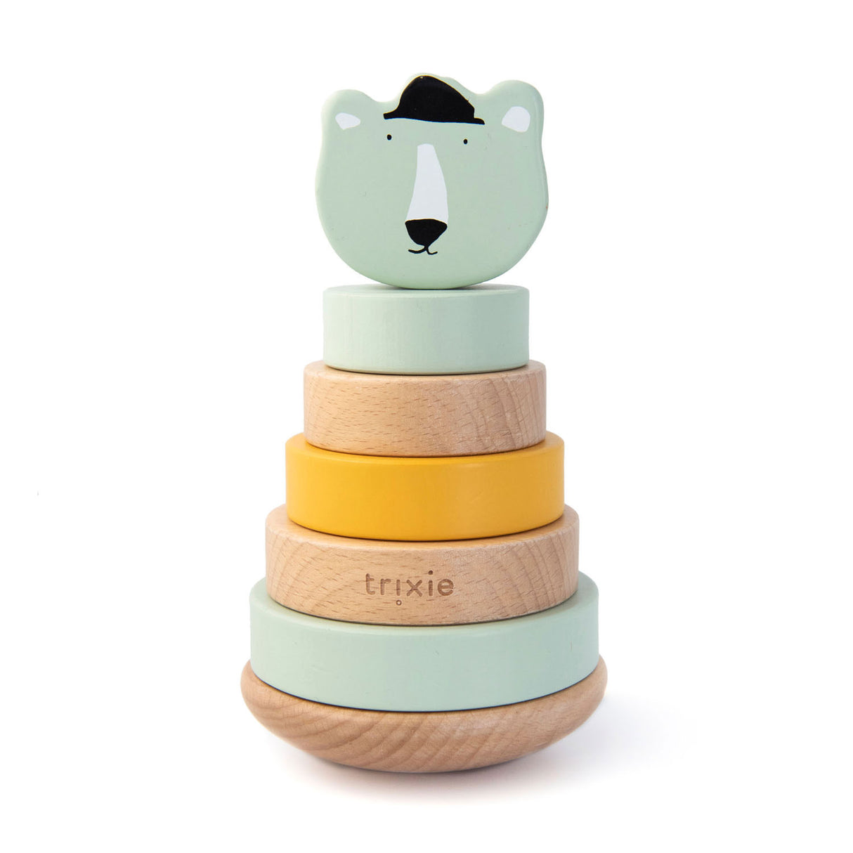 Trixie Wooden Stacking Toys Mr. Bear, 7dlg.