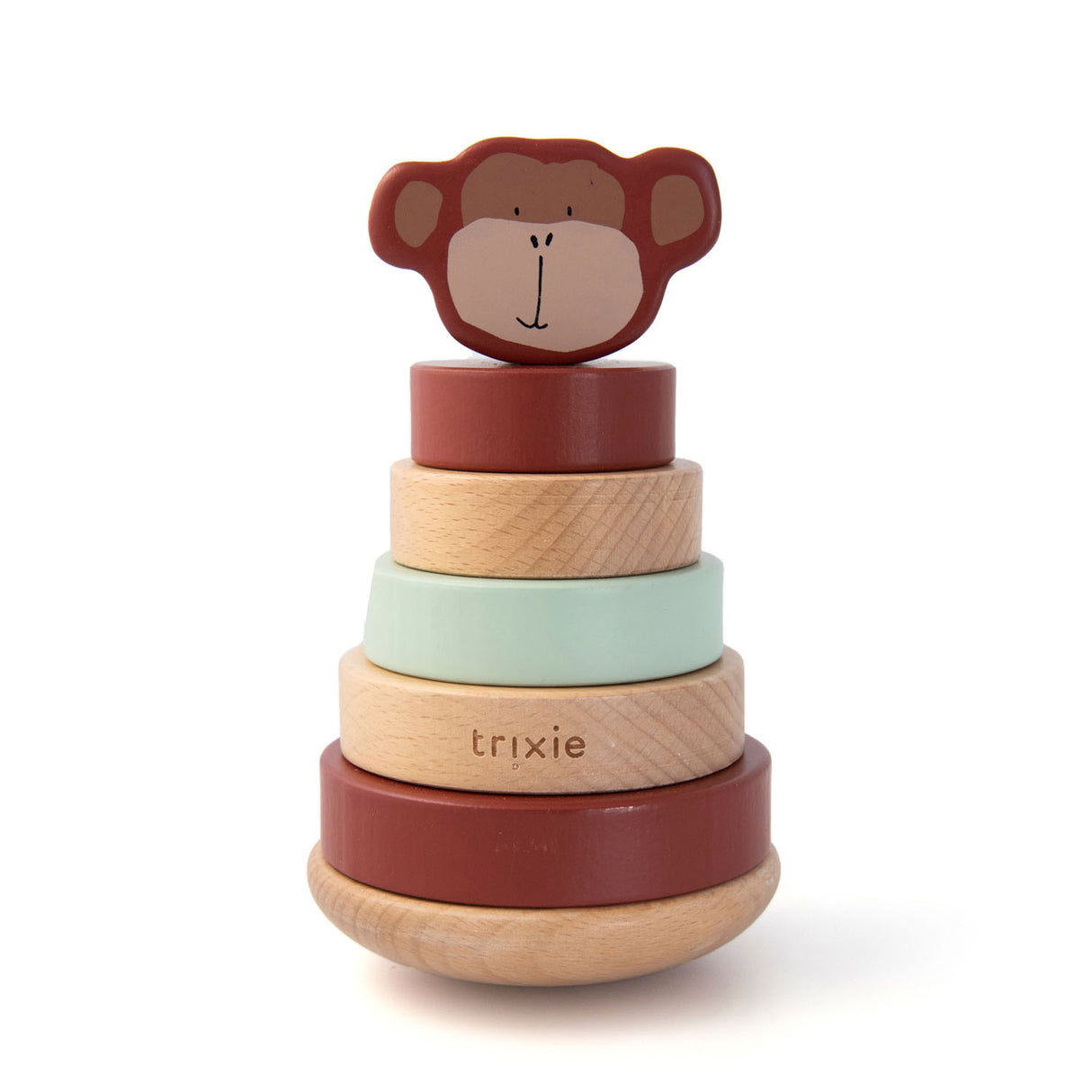 Trixie Wooden Stacking Toys Mr. Monkey, 7dlg.