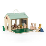 Trixie Wooden School mit Accessoires