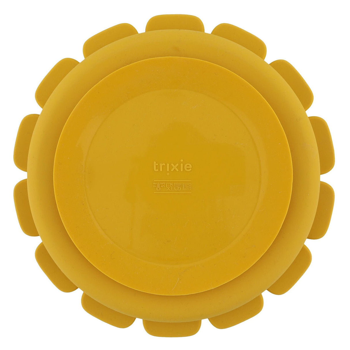 Trixie silicone board with compartments and suction cup Mr. Lion