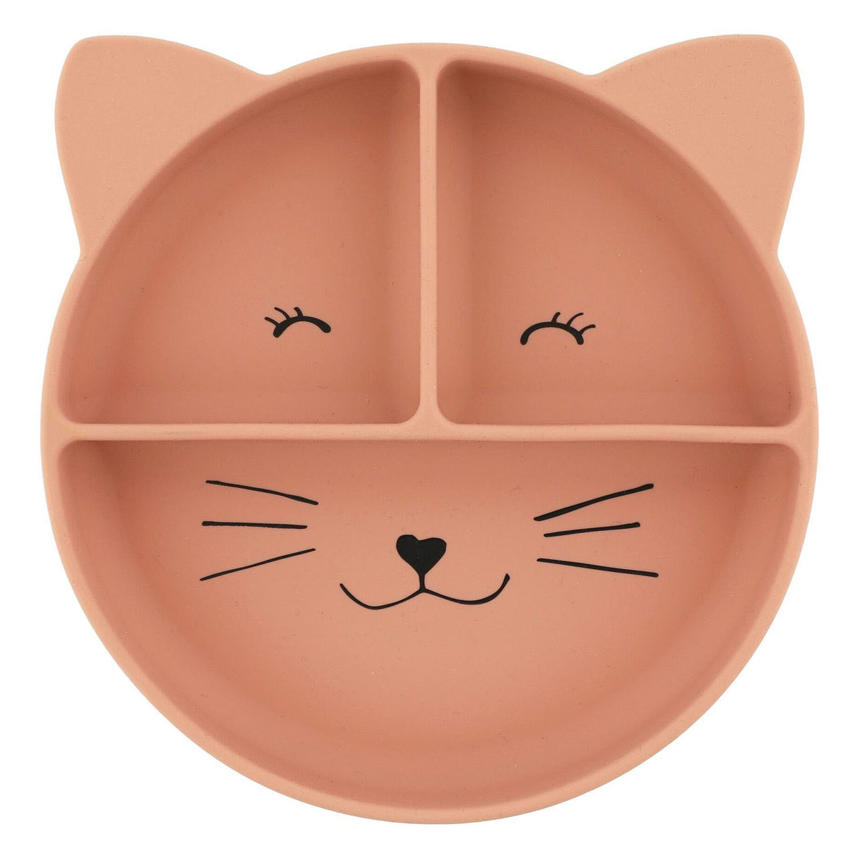 Trixie silicone board with compartments and suction cup Mrs. cat