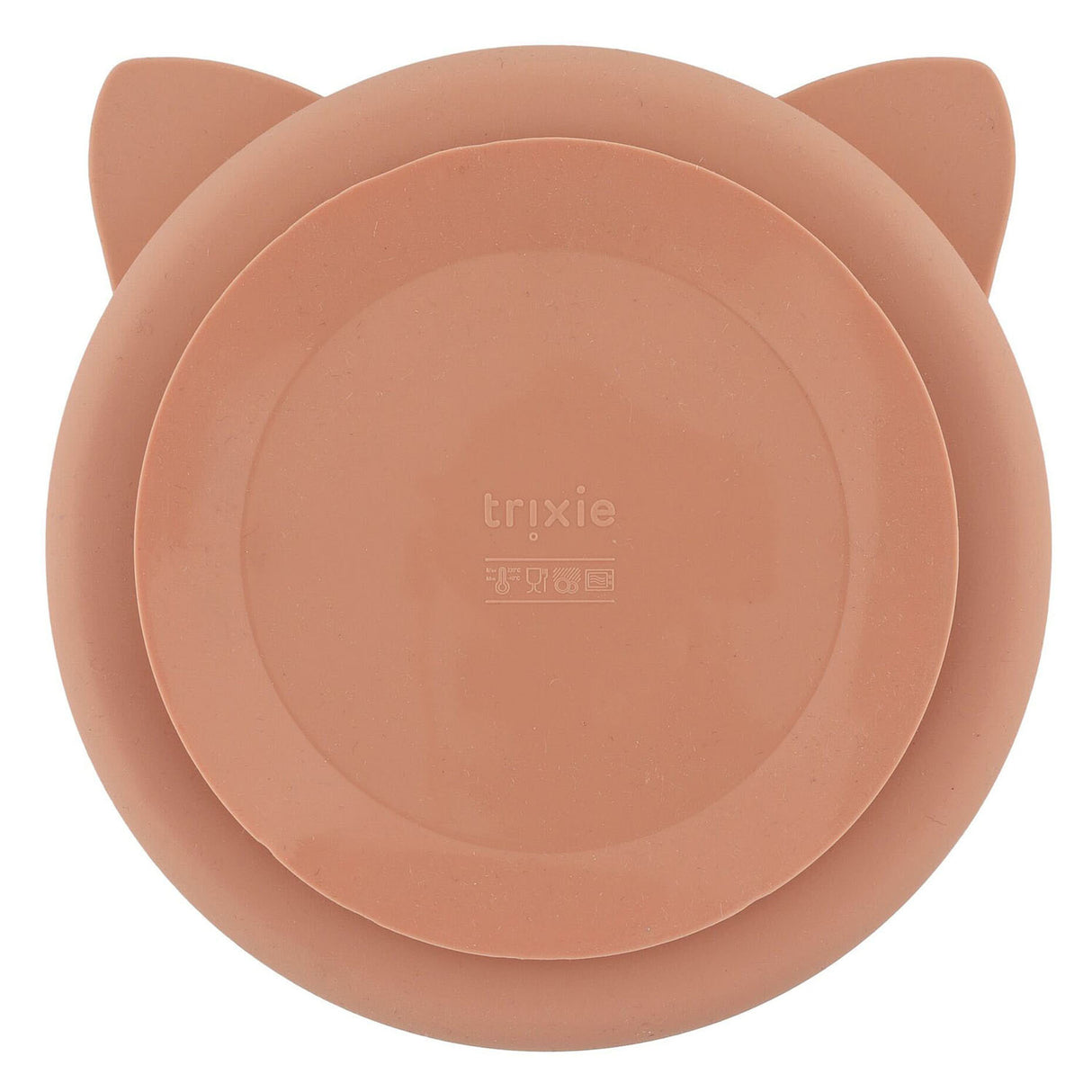 Trixie silicone board with compartments and suction cup Mrs. cat