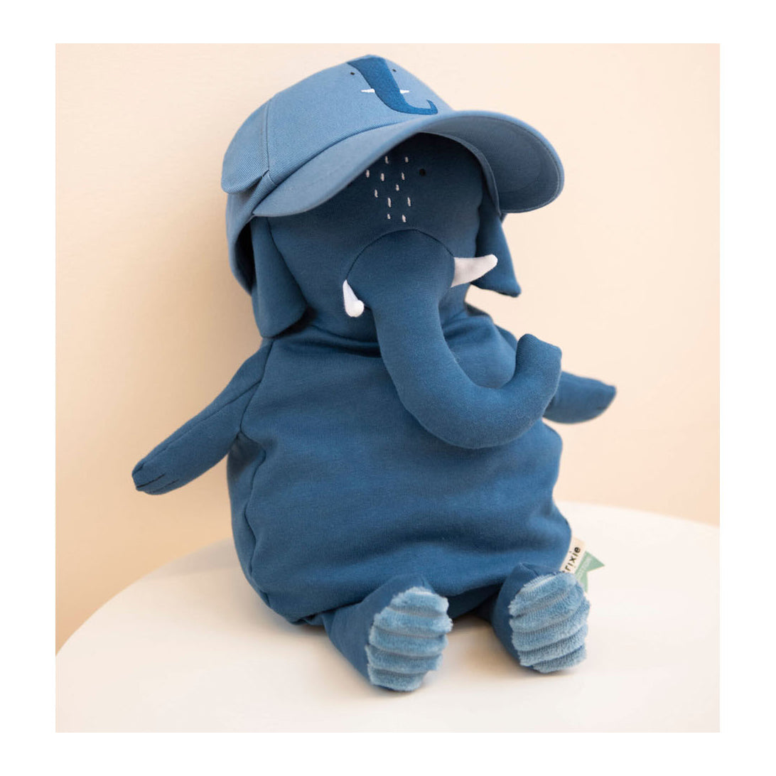 Trixie knuffel pluche groot - mrs. elephant