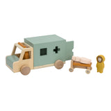 Trixie Wood Animals Ambulance