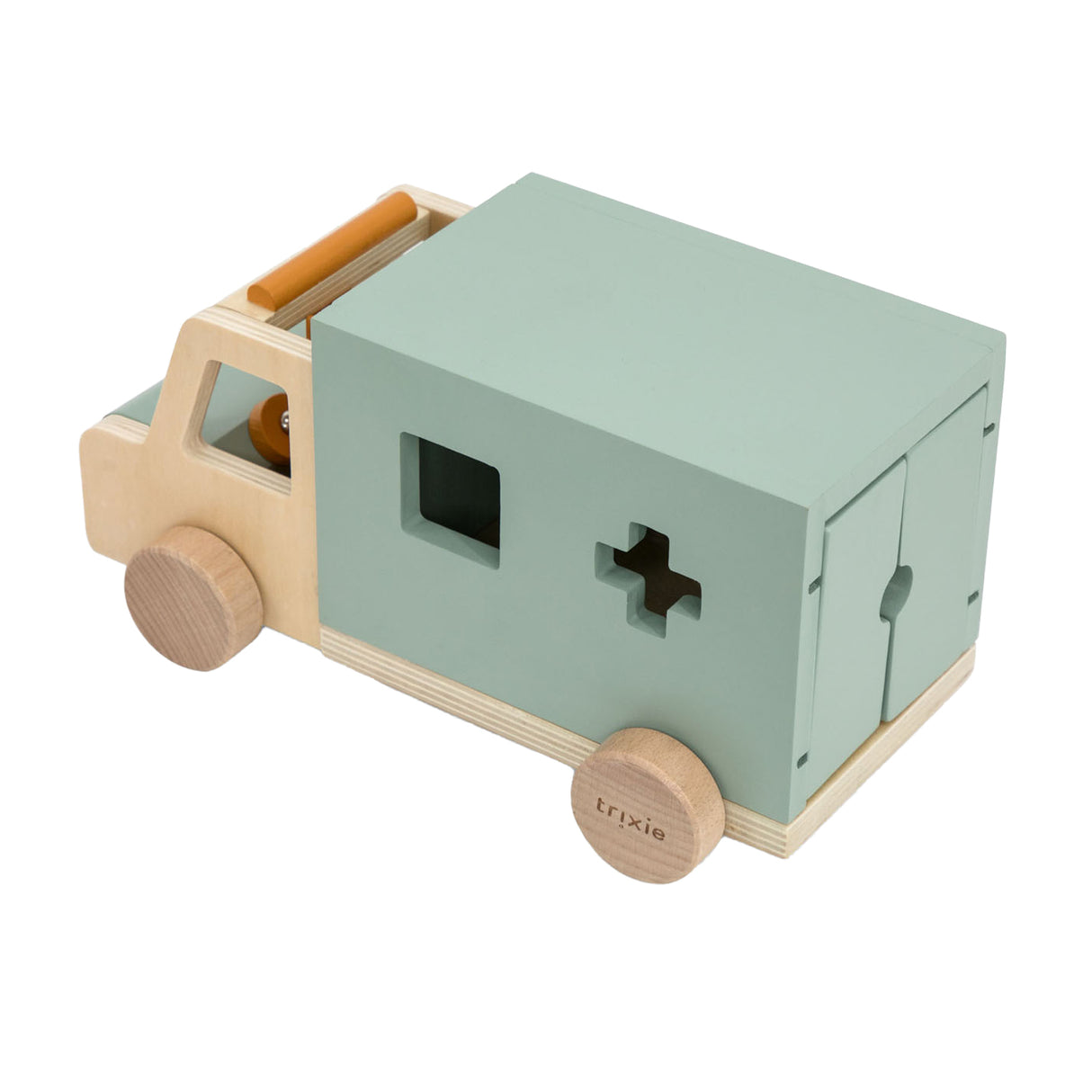 Trixie Wood Animals Ambulance