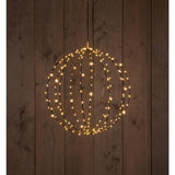 Anna's collection verlichte bal 50cm 216led classic warm met flitsfunctie timer dimmer 5 meter aanloopsnoer