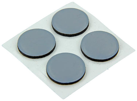 Mack 1047743 - super glijpastille zelfklevendgrijs ø 17 mm 16 st pcs | 12 stuks