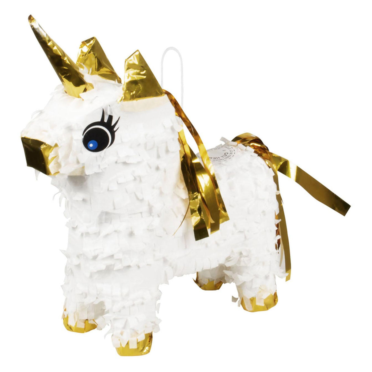 Mini Pinata Unicorn White