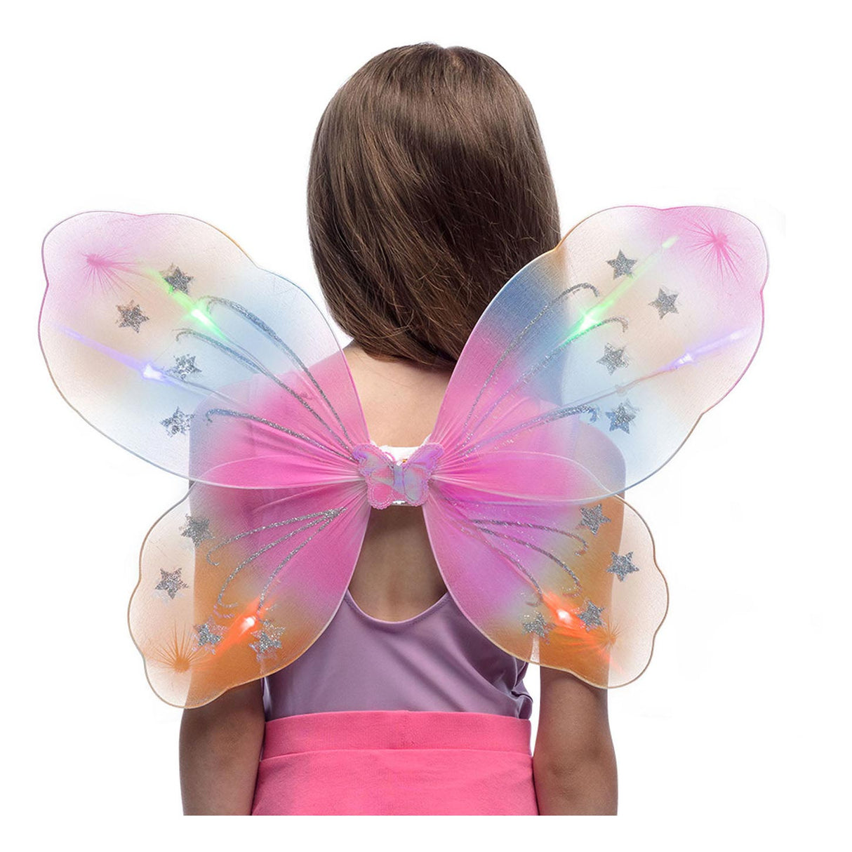 Boland Dress set butterfly wings with LED lights