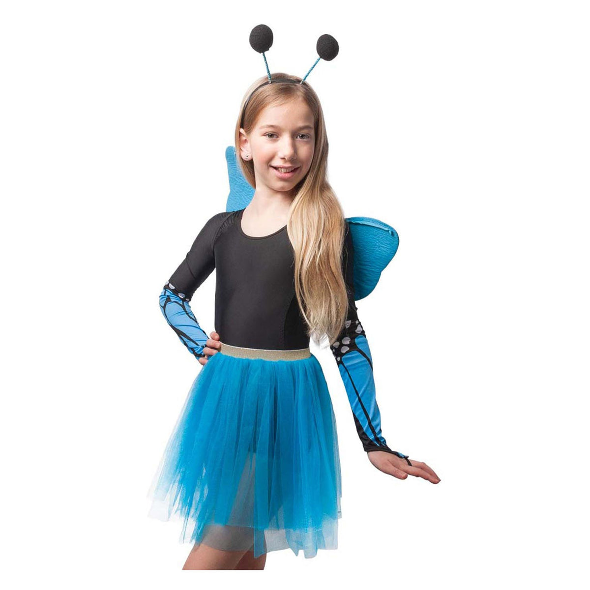 Boland verkleedset vlinder blauw