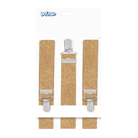 Boland bretels basic goud