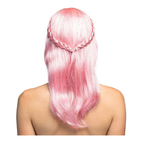 Boland pruik roze