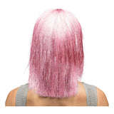Boland pruik crazy roze