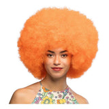 Boland pruik sugar neon oranje