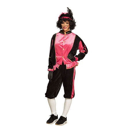 Boland volwassenenkostuum piet roze - m