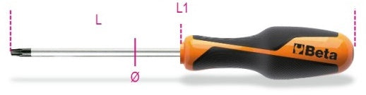 Beta 1267tx Torx Screwdriver T6