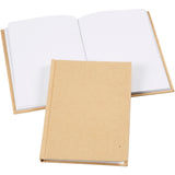 Creativ company http: www.cchobby.nl notitieboek-a6-dikte-8-mm-80-gr-bruin-1-stuk