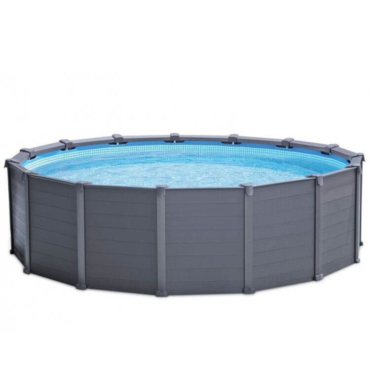 Intex Graphite Panel Swimming pool 478 x 124 cm