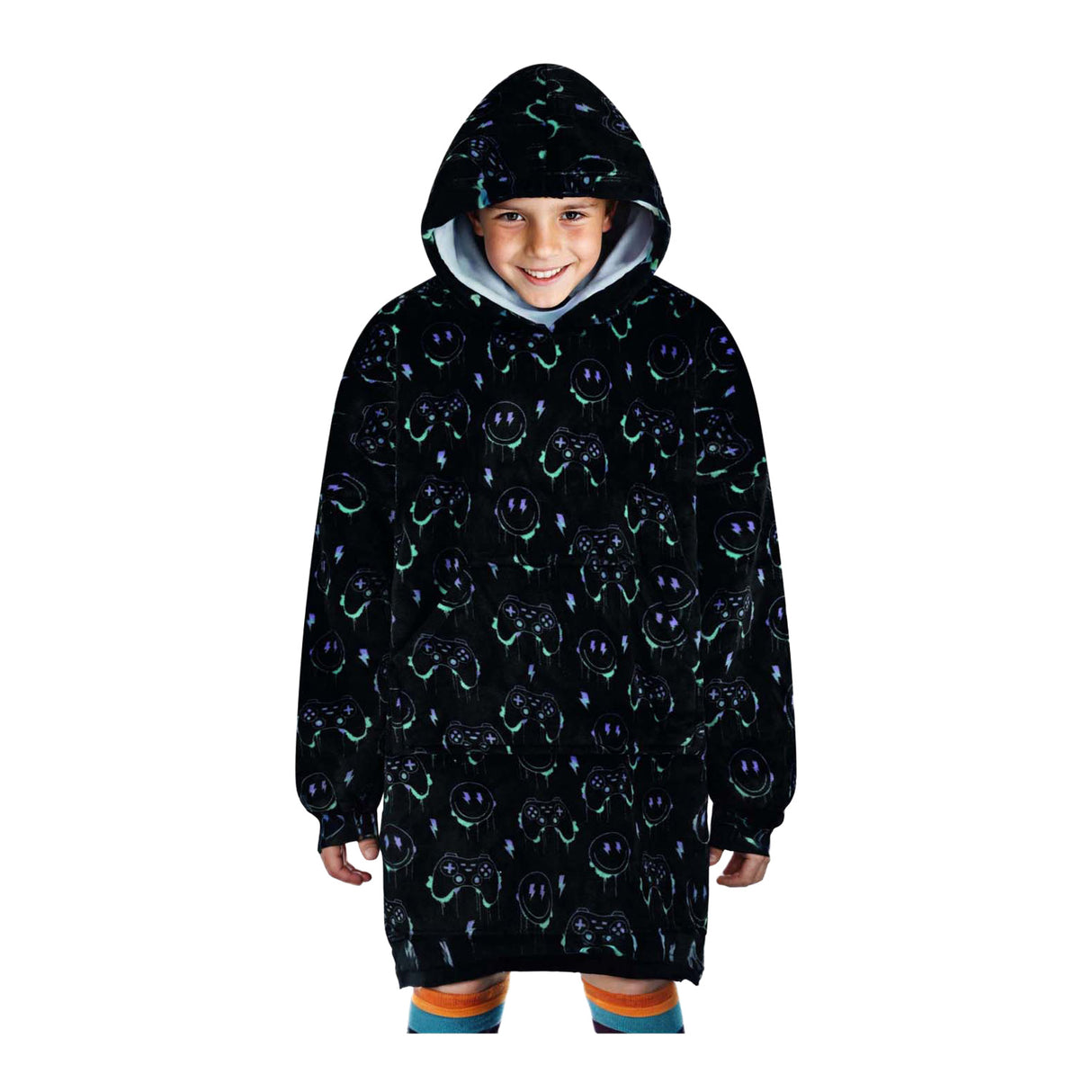 Noxxiez knuffel hoodie medium trui gaming, tot 160cm