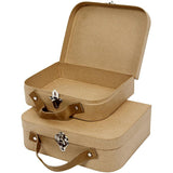Creativ company http: www.cchobby.nl koffers-afm-25-5x20x8-22-5x18x6-5-cm-2-stuk-1-set