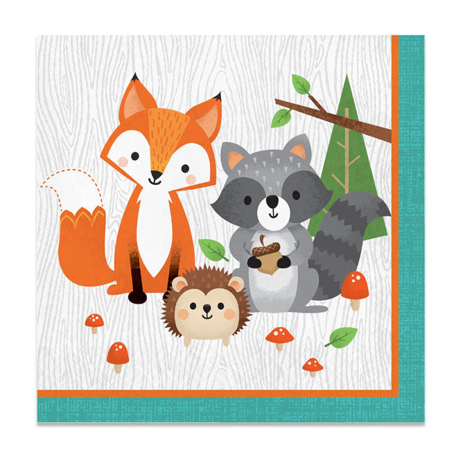 Haza Witbaard Wild Ones Napkins, 16e.