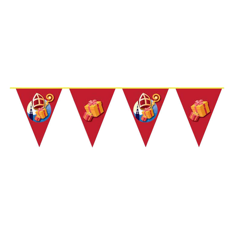 Haza Witbaard flag line Sinterklaas, 10 meters