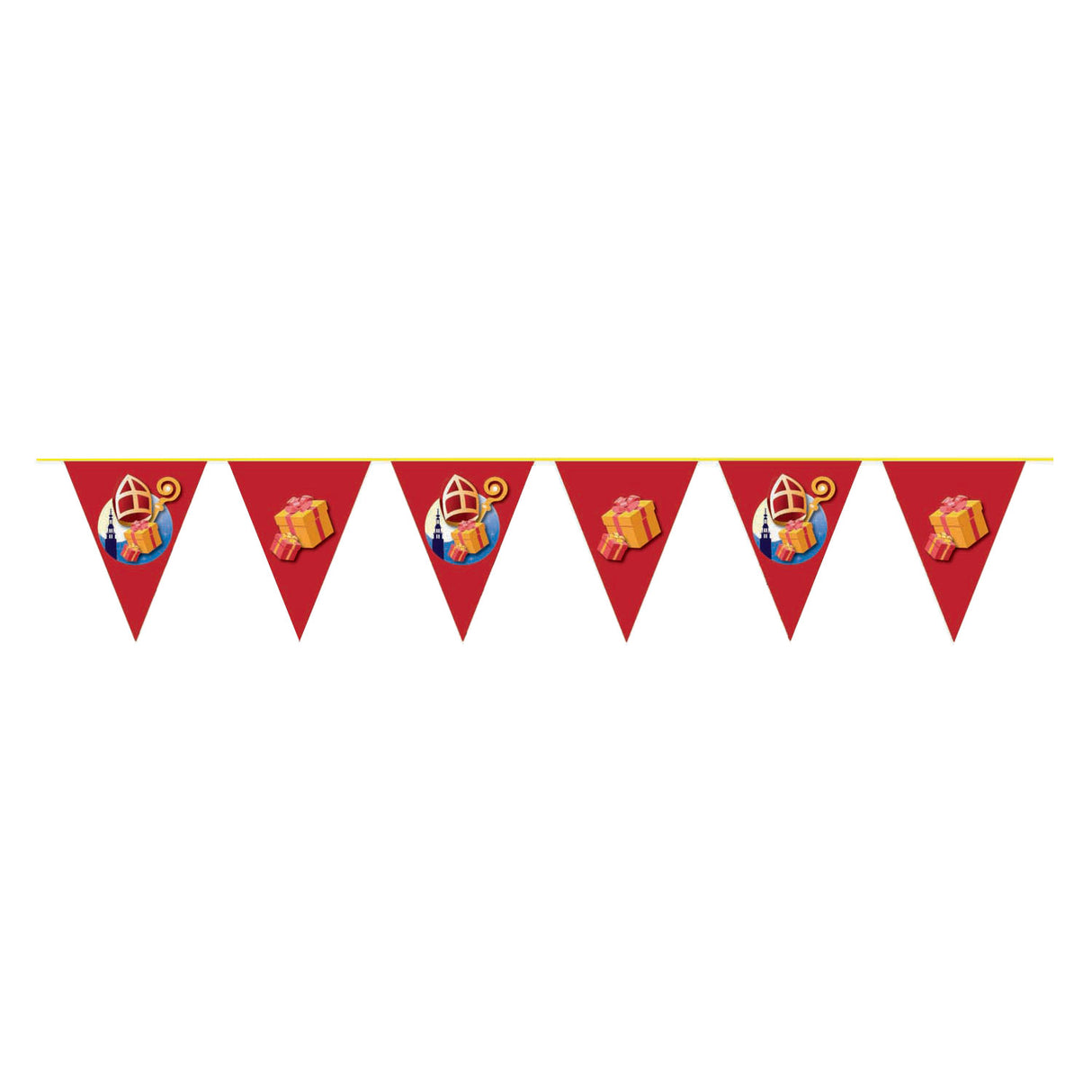 Haza Witbaard flag line Sinterklaas, 10 meters