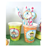 Haza witbaard bekers fien teun 250ml fsc - 8st.