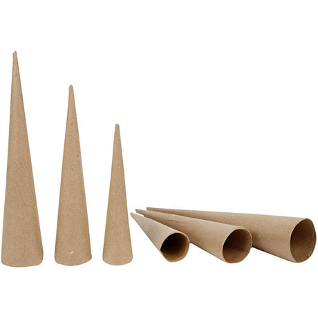 Https: www.cchobby.nl hoge-kegels-h-20-25-30-cm-d-4-5-6-cm-3-stuk-1-doos