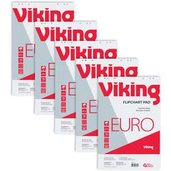 Flipoverblok viking geruit 20 vel wit