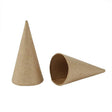 Creativ company creotime kegels 8 x 4 cm papier-maché 10 stuks