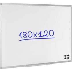 Geëmailleerd magnetisch whiteboard vk 180x120cm