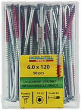 Rotadrill 1040005 - universeelschroef vktx vz 6.0x120mm (50) | 4 stuks