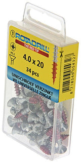 Rotadrill 1039775 - universeelschroef vk pzd vz 4.0x20mm (34) | 6 stuks