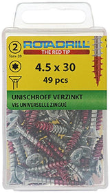 Rotadrill 1039942 - universeelschroef vktx vz 4.5x30mm (49) | 6 stuks